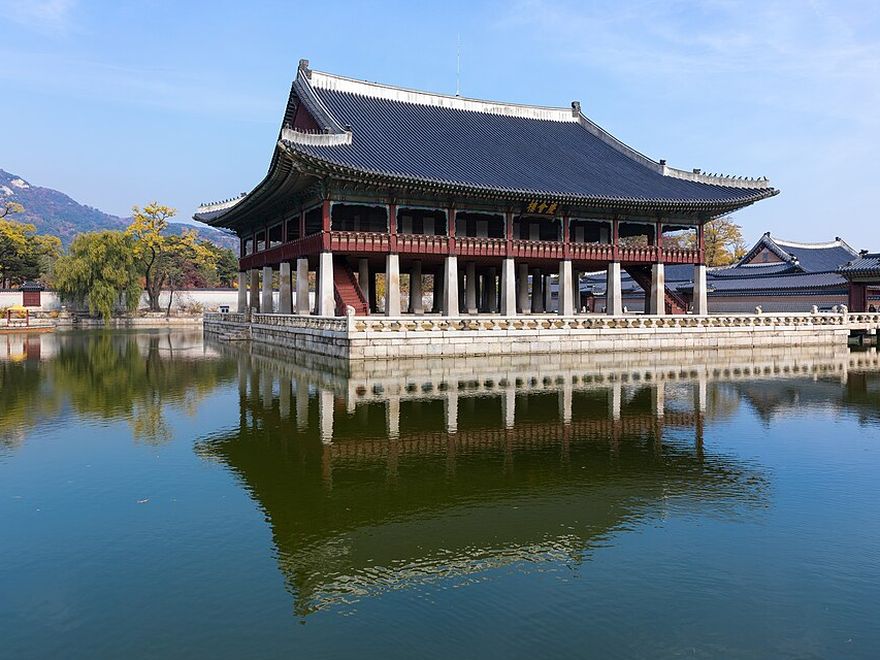 Gyeonghoeru Pavilion at Gyeongbokgung Palace, Seoul